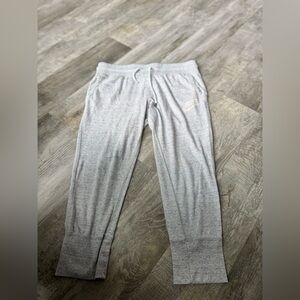 Nike Vintage Club Fleece Sweatpants womens med Gray Jogger Tapered‎  Sportswear